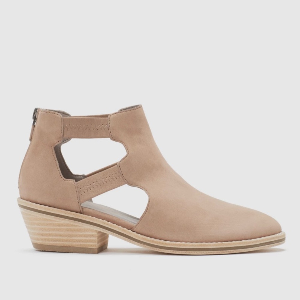 Eileen Fisher Vanda Tumbled Nubuck Bootie size 9